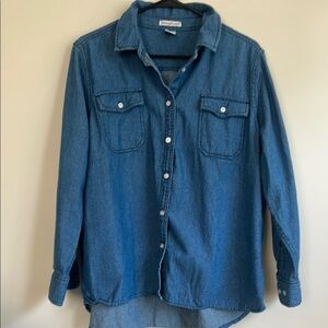 Hasting & Smith 100% Cotton Blue Denim Shirt